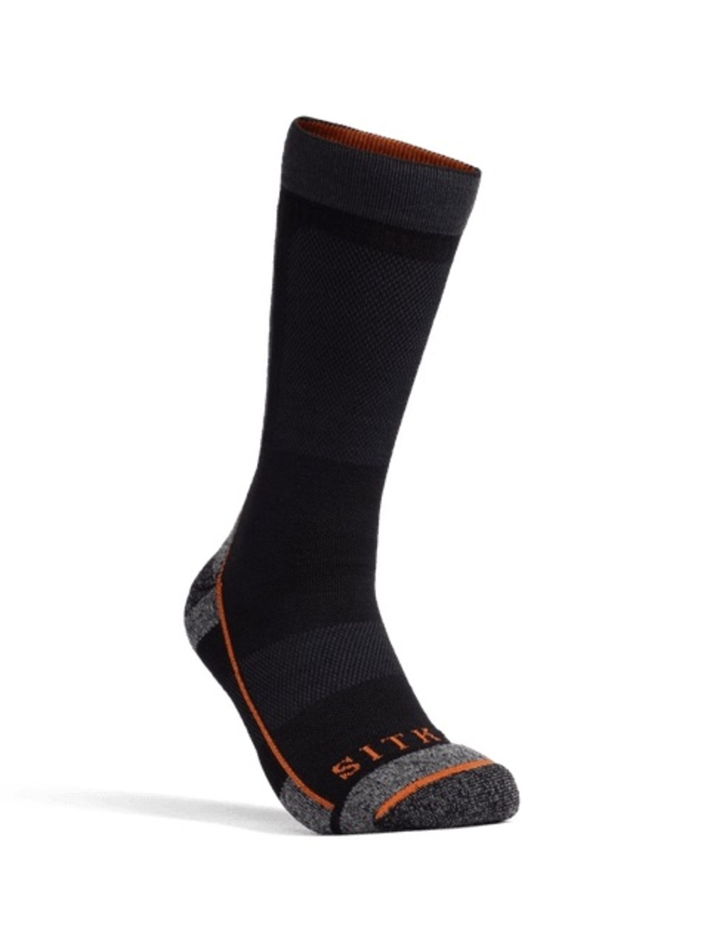 Sitka Set Of 3 Mid Weight Crew Sock Black-Unisex-L600852-BK-L